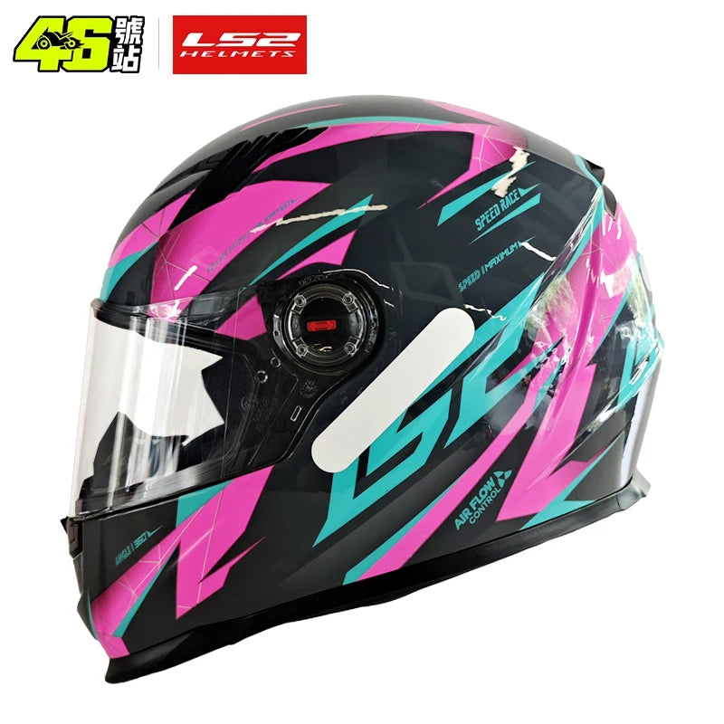 LS2 Casque intégral Masculino ls2 FF358 Motocross course homme femme Casco Moto Casque sans pompe qualité approuvée ECE