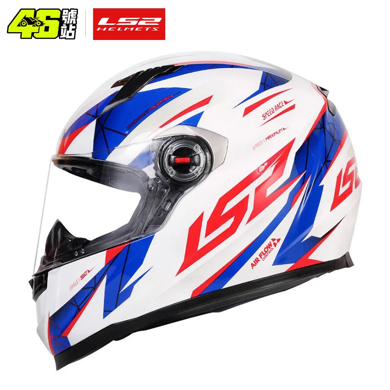 LS2 Casque intégral Masculino ls2 FF358 Motocross course homme femme Casco Moto Casque sans pompe qualité approuvée ECE