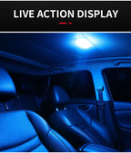 Lampe de lecture LED pour voiture, éclairage intérieur, éclairage de coffre, monté au plafond, intérieur et arrière, éclairage tactile