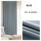 Rideaux de salon et de chambre à coucher sur mesure, épais, couleur unie, jacquard double face, occultants à 80%-90%, hauteur 310 cm