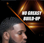 Gel ondulé 360 pour contrôle des frisottis, crème nourrissante à forte tenue pour cuir chevelu, pommade naturelle Anti-perte de cheveux en argile pour hommes noirs africains