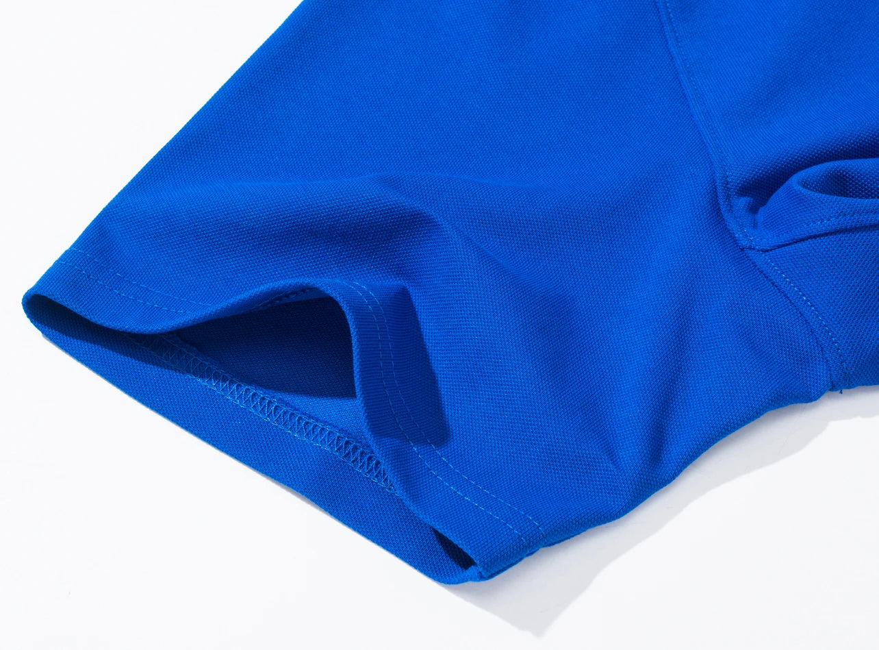 TACVASEN-Polo d'été 72% en coton pour homme, t-shirt de golf respirant, sport actif, randonnée, t-shirts de travail décontractés
