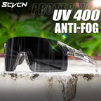 SCVCN extérieur Anti-buée photochromique lunettes de soleil hommes route Anti-buée cyclisme lunettes vélo femmes vélo vtt UV400 lunettes de sport