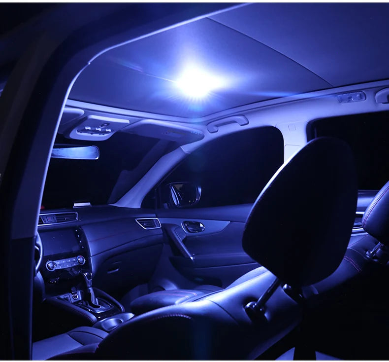 Lampe de lecture LED pour voiture, éclairage intérieur, éclairage de coffre, monté au plafond, intérieur et arrière, éclairage tactile