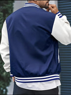 Veste de Baseball multicolore pour hommes et femmes, nouveaux boutons à la mode, polyvalente, Streetwear, automne et hiver