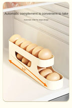 Boîte de rangement d'œufs coulissante à 4 couches, Style échelle, boîte à œufs, réfrigérateur, porte latérale, grande capacité, Machine à rouler les œufs automatique
