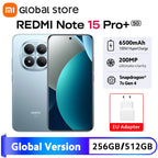 Smartphone Xiaomi Redmi Note 15 Pro Plus 5G, version mondiale, 6500 mAh, 100 W, 8 Go / 12 Go de RAM, NFC, processeur Snapdragon 7s Gen 4, écran AMOLED 6,83 pouces