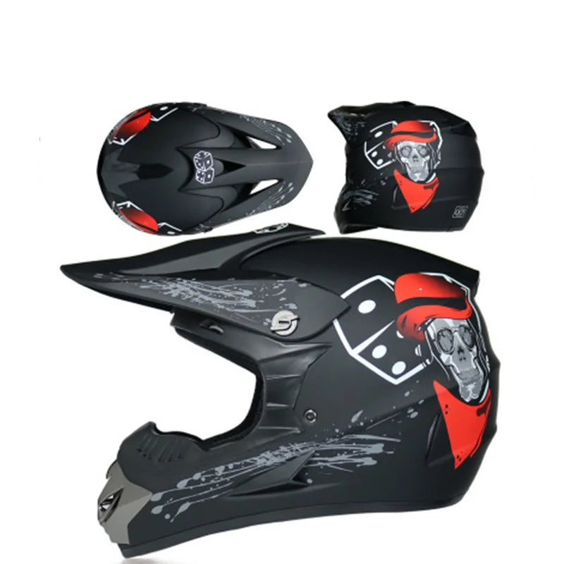 Casque de Moto tout-terrain Casque professionnel Moto Cross casques course Motocross Casque Capacetes DOT approuvé