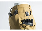 Pantalon cargo imperméable pour homme, doublé en polaire Sharkskin, idéal pour l'escalade, le ski, la randonnée, la pêche, avec de grandes poches