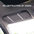 Rétroviseurs intérieurs de voiture, plaque pare-soleil, miroir de maquillage LED HD pour filles et femmes, lumière de remplissage aste, miroir de courtoisie fin universel