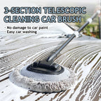 EAFC – brosse de nettoyage de voiture, Super absorbante, pour lavage de voiture, télescopique réglable, manche Long, vadrouille propre, Kit de lavage automobile