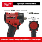 Milwaukee – clé électrique sans fil 400N, sans balais, 1/2, pour réparation de voitures et de camions, tournevis, perceuse à percussion, rechargeable, pour batterie 18V