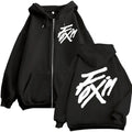 Kpop ATEEZ "FlX ON" Merch sweat à capuche avec fermeture éclair hommes femmes haute qualité mode veste zippée manteau automne hiver décontracté sweat-shirts amples