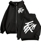 Kpop ATEEZ "FlX ON" Merch sweat à capuche avec fermeture éclair hommes femmes haute qualité mode veste zippée manteau automne hiver décontracté sweat-shirts amples