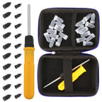 Clous de Réparation Pneus Tubeless – Kit 21 pcs Bouchons Caoutchouc Anti-Crevaison