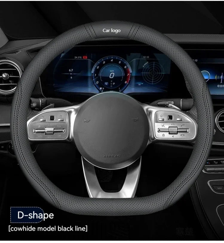 Housse de volant de voiture en daim et cuir, pour Changan UNI-K UNI-T CS15 CS35 CS55 CS75 PLUS CS85 Coupe CS95 Alsvin CX70, accessoires