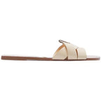 Pantoufles d'Été à la Mode pour Femme, Chaussures d'Extérieur Décontractées, Respirantes, Plates en Forme de T, Souples et Confortables, Sandales à Talons Ouverts