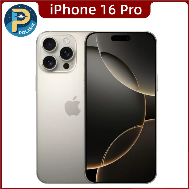iPhone 16 Pro 16Pro d'origine 128GB/256GB/512GB/1TB ROM 8GB RAM débloqué 5G téléphone intelligent paquet officiel ressemble à un nouveau