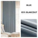 Rideaux de salon et de chambre à coucher sur mesure, épais, couleur unie, jacquard double face, occultants à 80%-90%, hauteur 310 cm