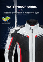 HEROBIKER veste de Moto imperméable homme veste de course pantalon de Moto portable vêtements de Moto avec Protection EVA