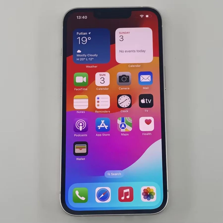 iPhone 13 128GB/256GB ROM débloqué A15 puce IOS 5G Smartphone Face ID 6.1 "écran OLED Original iphone 13 téléphone portable