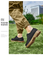 Chaussures de marche en cuir de vache pour hommes, mocassins décontractés à semelle Durable, à la mode, nouvelle collection printemps-automne 2026
