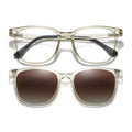 SENEVIEVE-Lunettes de soleil polarisées à clipser pour femmes, lunettes optiques de protection UV, anti-absorbe ouissement, délinquants personnalisés, TJ2192