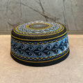 55-60 nouveaux hommes musulmans chapeau de prière coton broderie arabie saoudite chapeau islamique musulman Turban casquette juive hommes foulard vêtements