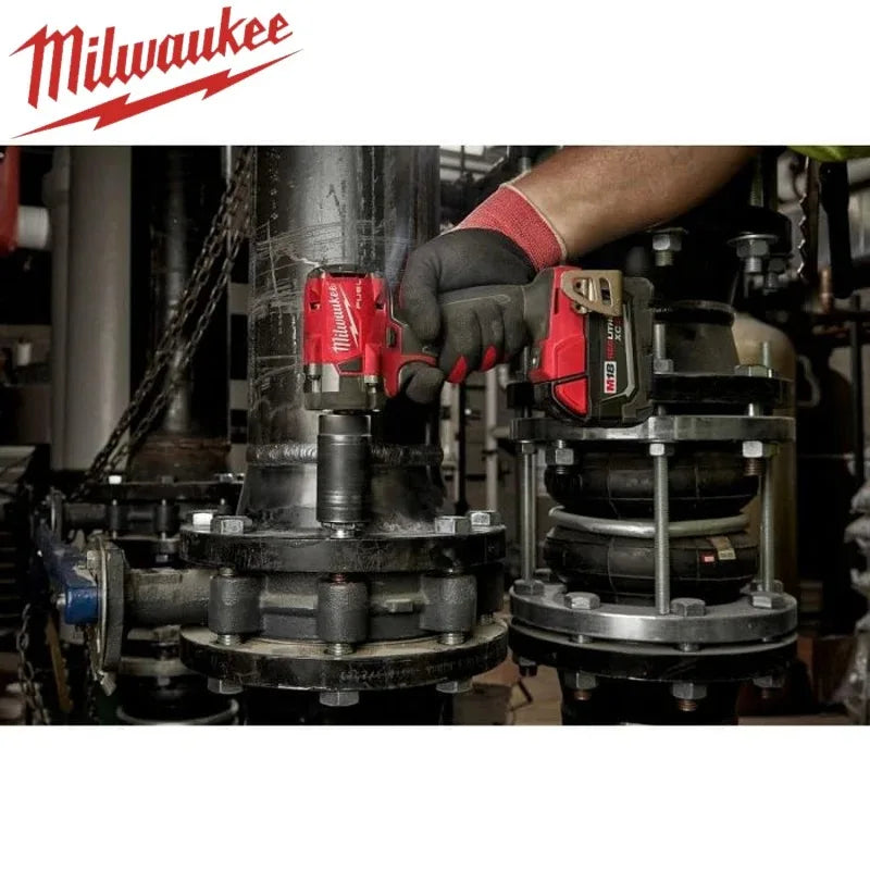 Milwaukee – clé électrique sans fil 400N, sans balais, 1/2, pour réparation de voitures et de camions, tournevis, perceuse à percussion, rechargeable, pour batterie 18V