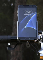 Support de téléphone universel en alliage d'aluminium pour guidon de moto, rétroviseur de vélo, support de téléphone portable pour moto