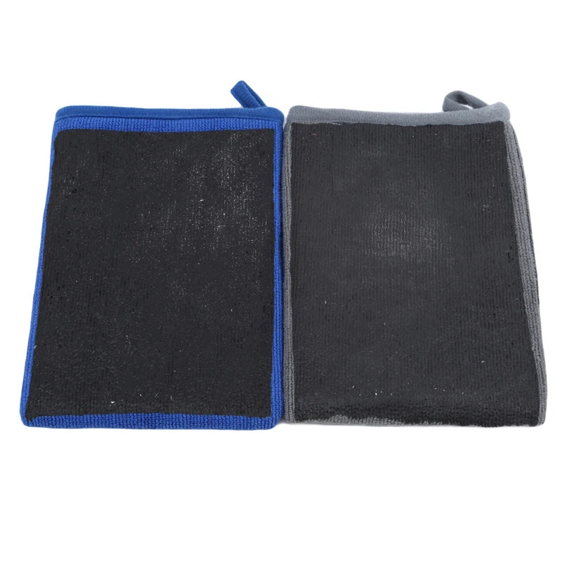 Serviette de nettoyage de voiture, tissu d'argile magique, détails automobiles, serviette bleue, outil de lavage, accessoires, retrait de la saleté quotidienne pour les détails de voiture