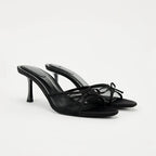 Sandales à talons hauts pour femmes, nouvelle marque de luxe, pantoufles polyvalentes, simples et fines, été 2026