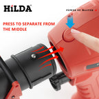 HILDA-Pistolet de Pulvérisation Électrique Rouge de 800ml, Pulvérisateur de Peinture, Outil de Haute Puissance, pour Camion Domestique