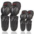 Accessoires de moto, équipement de protection d'équitation, 4 pièces/ensemble, genouillères et coudières, protections de patinage pour Motocross