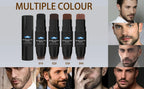 Bâton de remplissage de crayon à barbe et brosse pour hommes, stylo à barbe, bâton de retouche de racine de cheveux, couverture longue durée, maquillage pour moustache et cheveux
