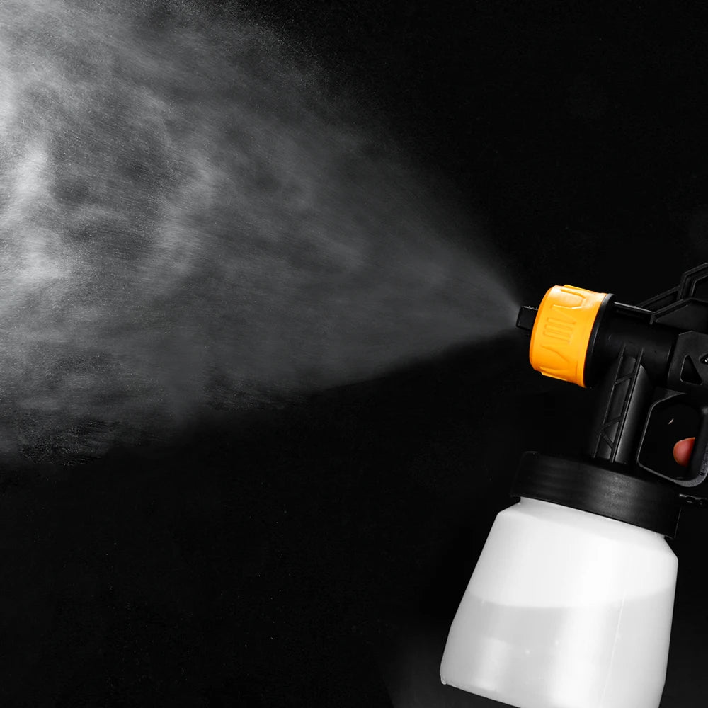 DEKO 450W haute puissance maison pistolet à pulvérisation électrique 800ML pulvérisateur de peinture sans fil ménage HVLP pistolet à peinture pour meubles armoires