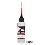 Huile de tondeuse à cheveux 60ml, huile de tondeuse à cheveux, lubrifiant pour rasoirs à barbe, huile de rasoir sans odeur, réduit la Friction, huile de barbier