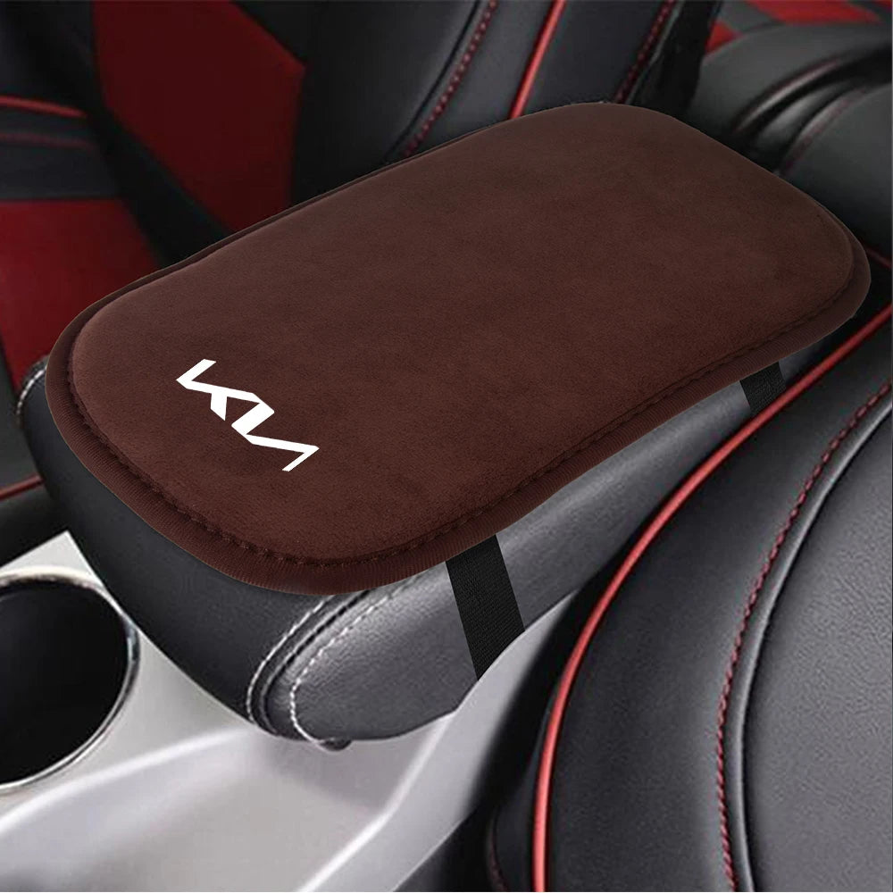 Coussin de boîte d'accoudoir de voiture, coussin de Protection pour Console centrale automatique, pour KIA Ceed Sorento K3 Rio Sportage Picanto Optima Cadenza Cerato K5