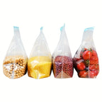 Sac de congélation en plastique réutilisable à fermeture éclair, sac à fermeture éclair debout, sac de congélation à fermeture éclair pour fruits et légumes, stockage des aliments dans la cuisine, 45 pièces