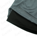 LONSDALE short de Fitness imprimé motif pour hommes Double couche 2 en 1 séchage rapide Fitness loisirs de plein air entraînement short de sport