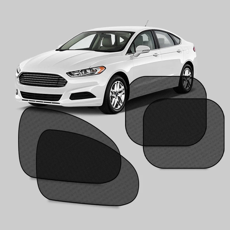 SEAMETAL pare-soleil de voiture rideau de fenêtre latérale avant fenêtre arrière pare-soleil été UV blocage ventouse rideaux de Protection solaire de voiture