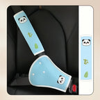 Protège-épaule et ventre pour ceinture de sécurité de voiture, accessoires intérieurs de voiture, doux, facile à retirer, aide confortable pour les voyages en extérieur