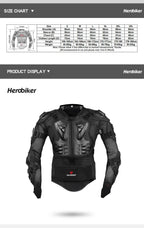 Veste de Motocross pour hommes, armure corporelle, armure de Moto, résistante à l'usure, Anti-chute, veste de course de vélo, Protection de Moto