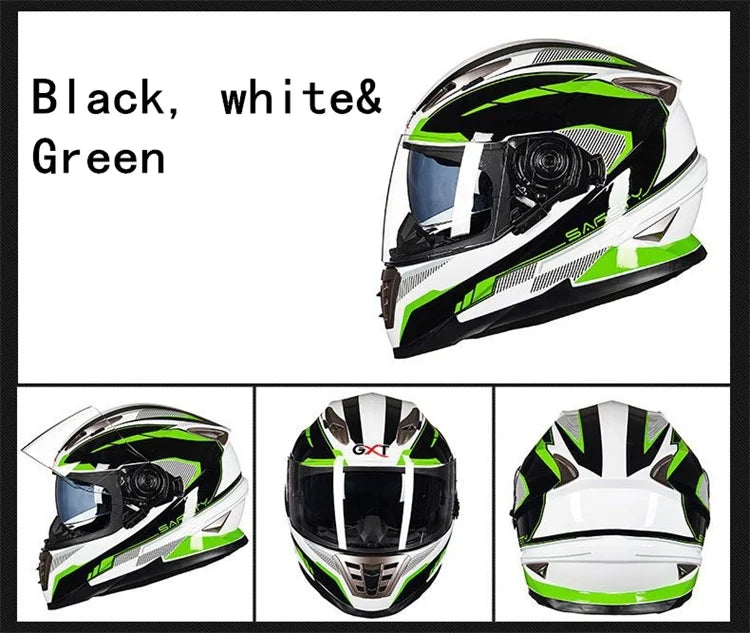 Casques De Moto intégraux Dernier course De descente Moto équitation Casco Capacete De Moto DOT approuvé pour hommes femmes Kask GXT
