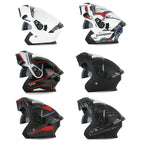 DOT Uchoose casques approuvés Crash moto équipement de protection hommes femmes casque rabattable moto visière Double soleil