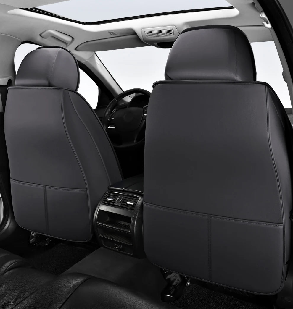 Coussin de siège auto ergonomique – Cuir Nappa et soie glacée, éponge haute résilience, confort toutes saisons pour la plupart des véhicules