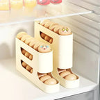 Boîte de rangement d'œufs coulissante à 4 couches, Style échelle, boîte à œufs, réfrigérateur, porte latérale, grande capacité, Machine à rouler les œufs automatique