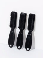 1/2/3 pièces brosse de coiffure professionnelle rasage brosse à barbe coupe de cheveux rétro huile tête style sculpture brosse de nettoyage