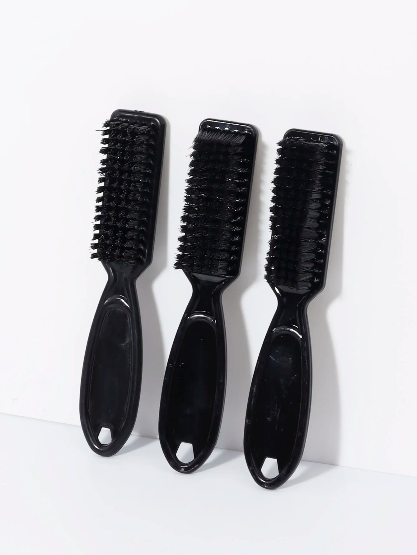 1/2/3 pièces brosse de coiffure professionnelle rasage brosse à barbe coupe de cheveux rétro huile tête style sculpture brosse de nettoyage