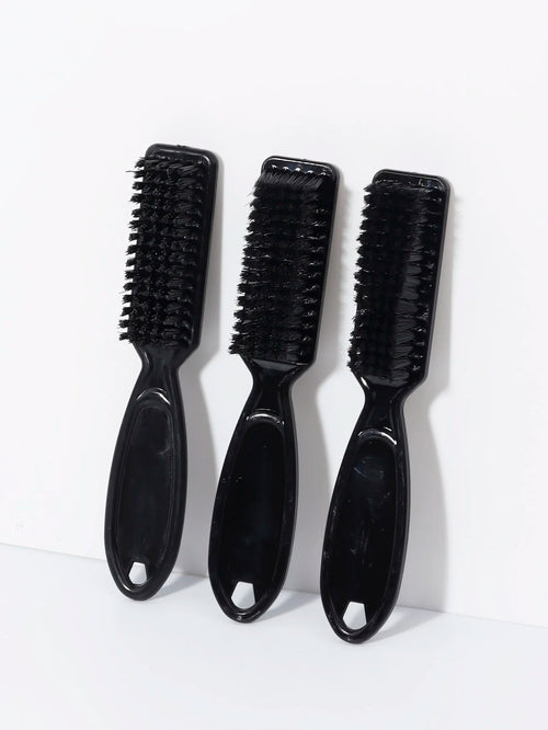 1/2/3 pièces brosse de coiffure professionnelle rasage brosse à barbe coupe de cheveux rétro huile tête style sculpture brosse de nettoyage